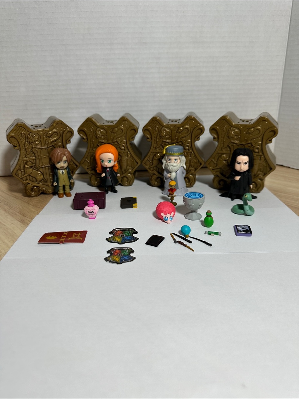 Lot of Harry Potter Magical Capsule Snape Dumbledore Ginny Remus Lupin